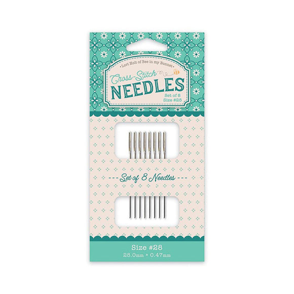 Lori Holt Cross Stitch Needles Size 28