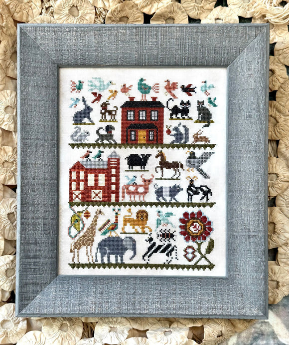 Animals at Home, on the farm, in the wild SILK THREAD PACK- Market2024 Pre- Order
