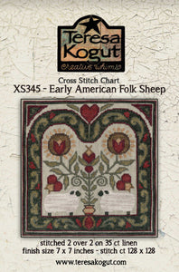 Early American Folk Art Sheep