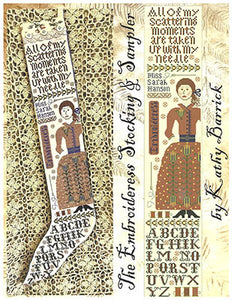 Embroidress Stocking and Sampler