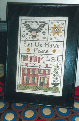 Grant House 1865 Sampler