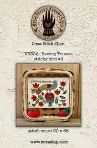 Sewing Tomato Stitching Bird #2