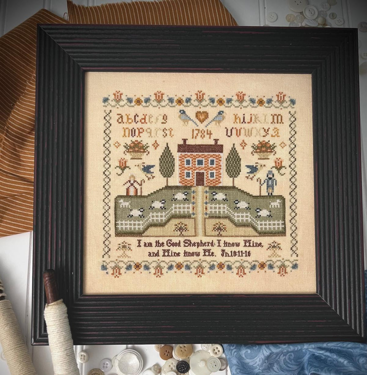 Good Shepherd Sampler – Needle and Flax