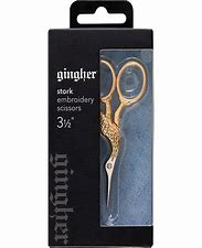 Gingher Gold Stork Scissors