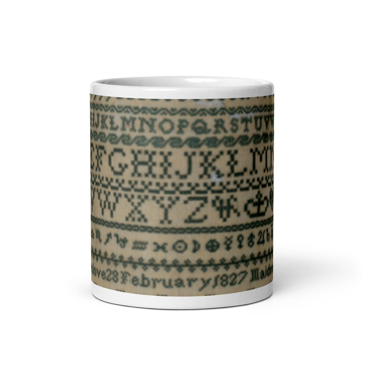 Frances Sweetlove Sampler Mug – Needle and Flax